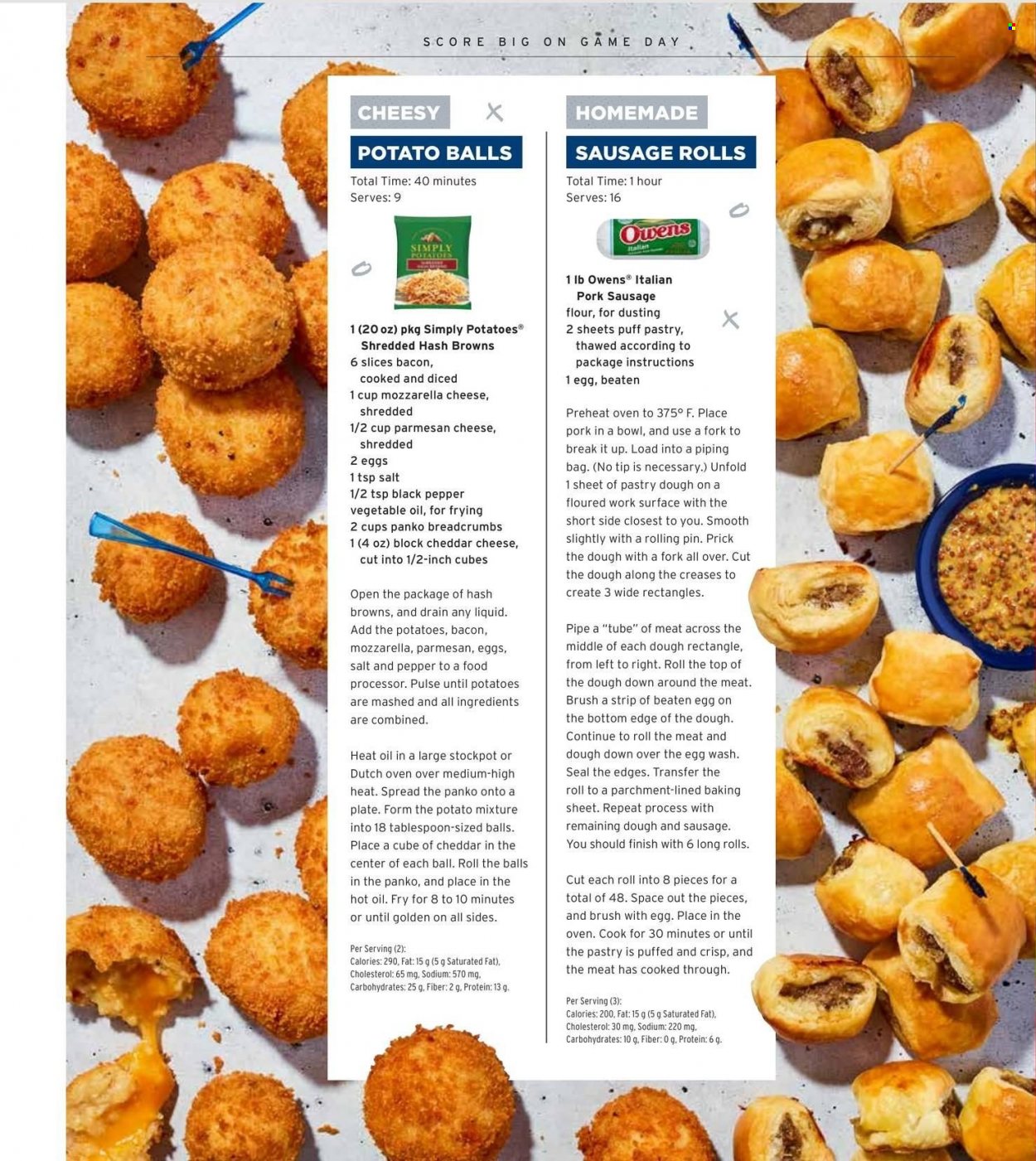 thumbnail - Brookshires Flyer - 12/29/2021 - 03/01/2022 - Sales products - sausage rolls, panko breadcrumbs, potatoes, bacon, sausage, pork sausage, cheddar, cheese, hash browns, flour, black pepper, stockpot, vegetable oil, pipe, fork, plate, cast iron dutch oven, pin. Page 18.
