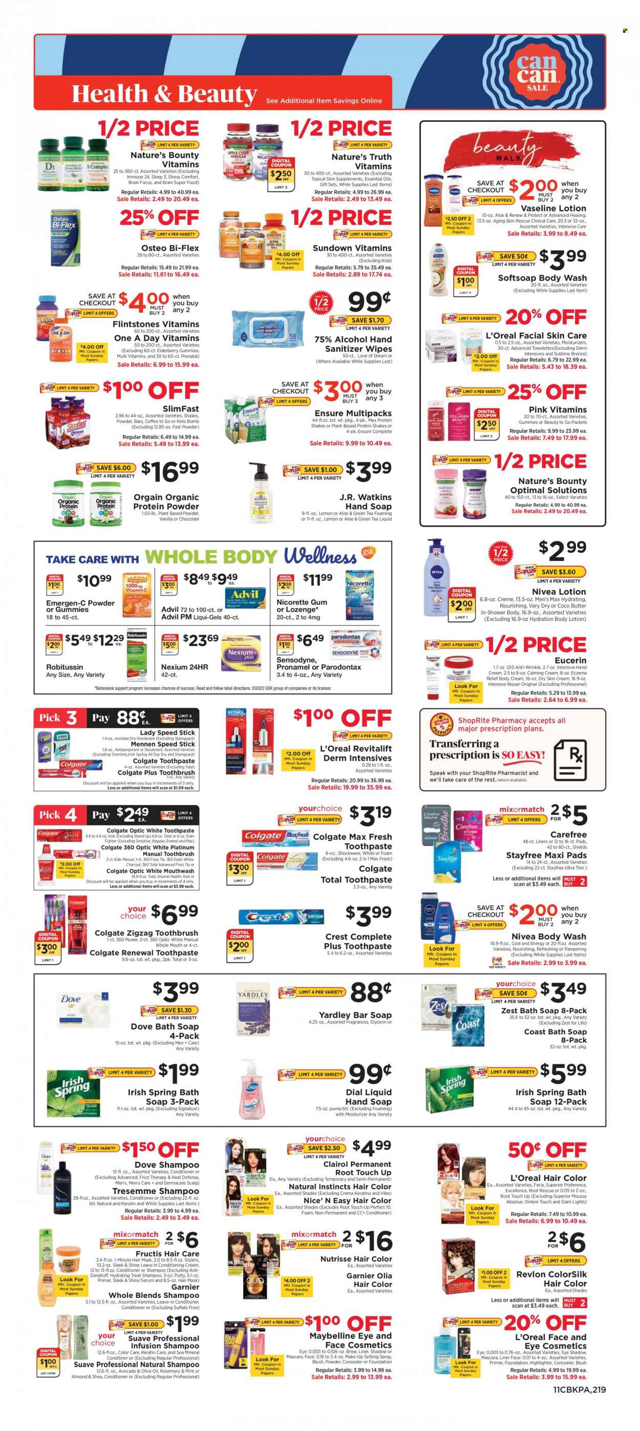 ShopRite ad - 01/02/2022 - 01/08/2022. Page 11