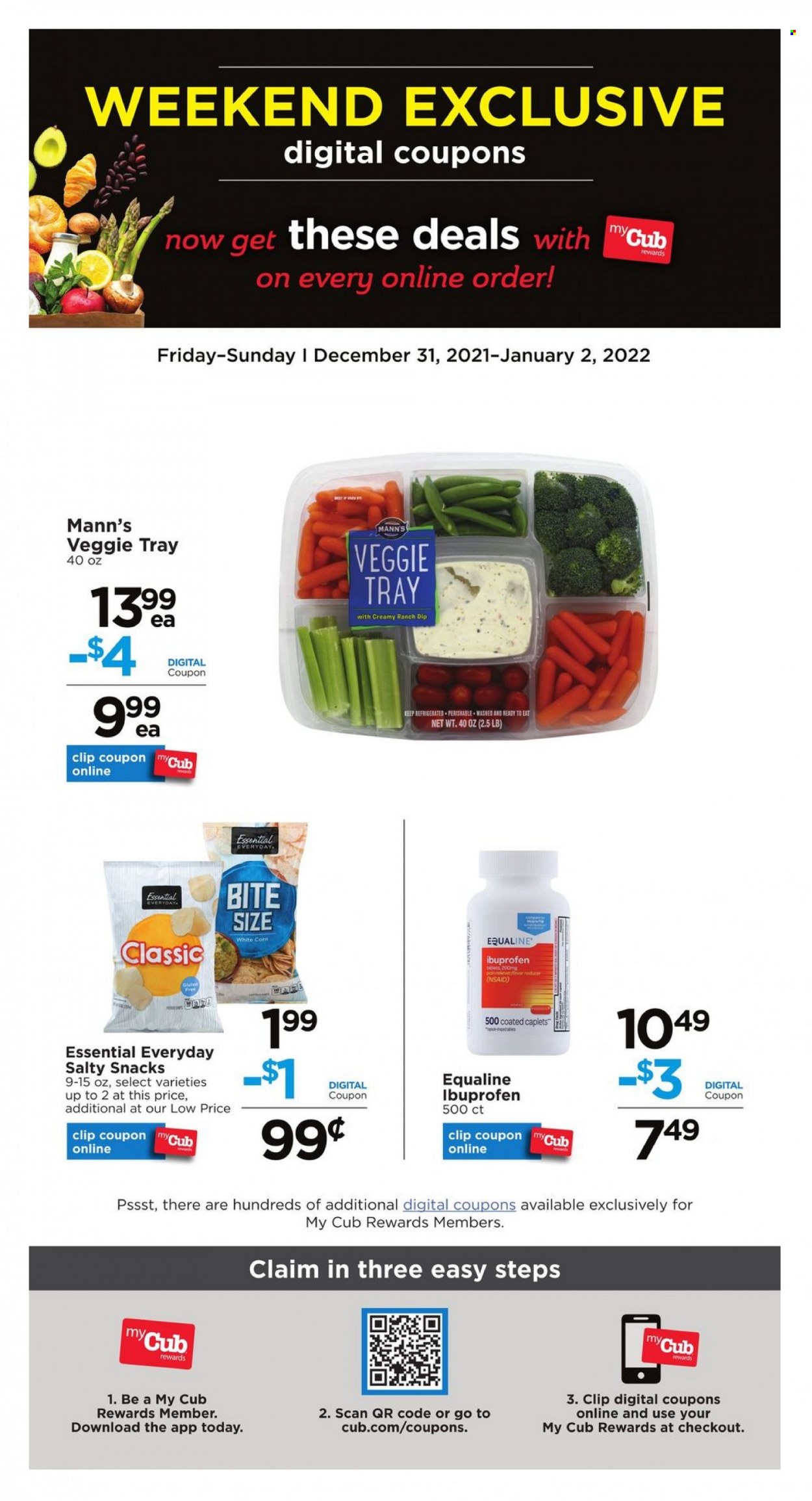 Cub Foods ad - 12/31/2021 - 01/02/2022. Page 1