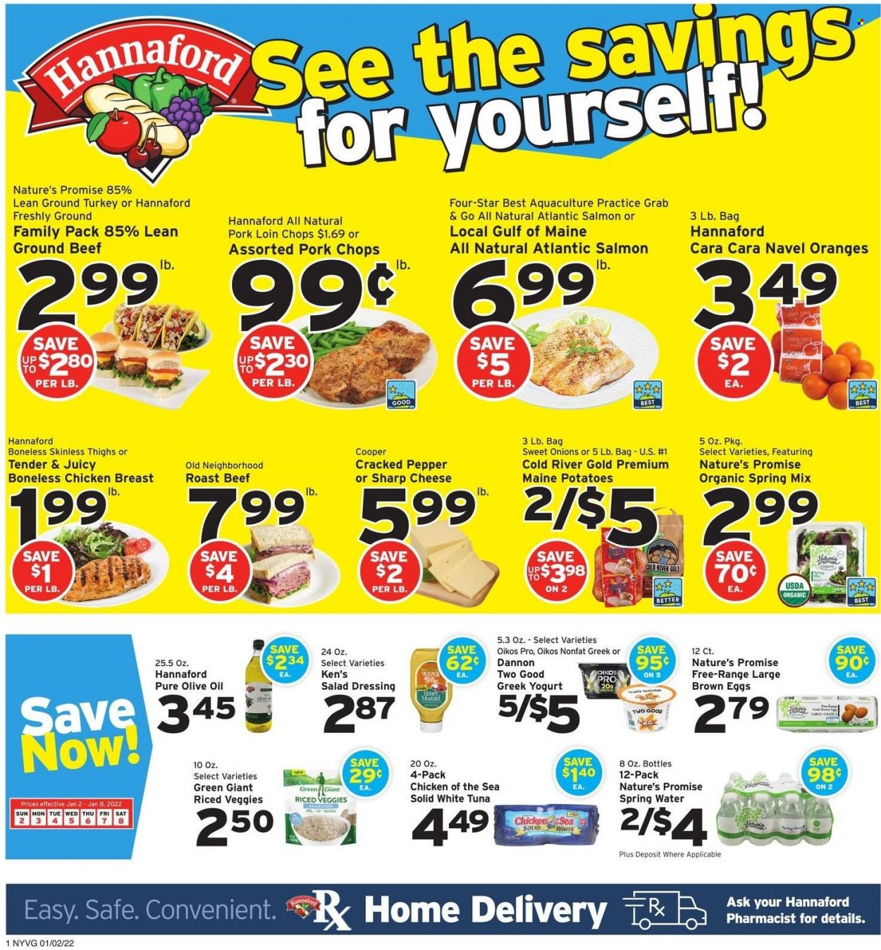 Hannaford ad - 01/02/2022 - 01/08/2022. Page 1