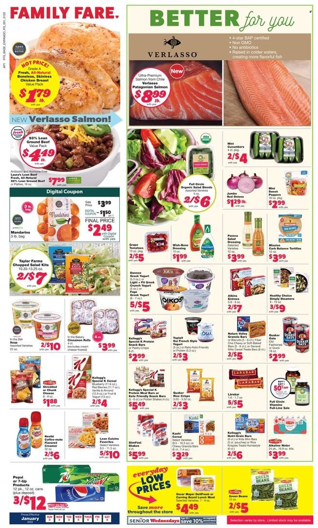 Family Fare ad - 01/02/2022 - 01/08/2022. Page 1