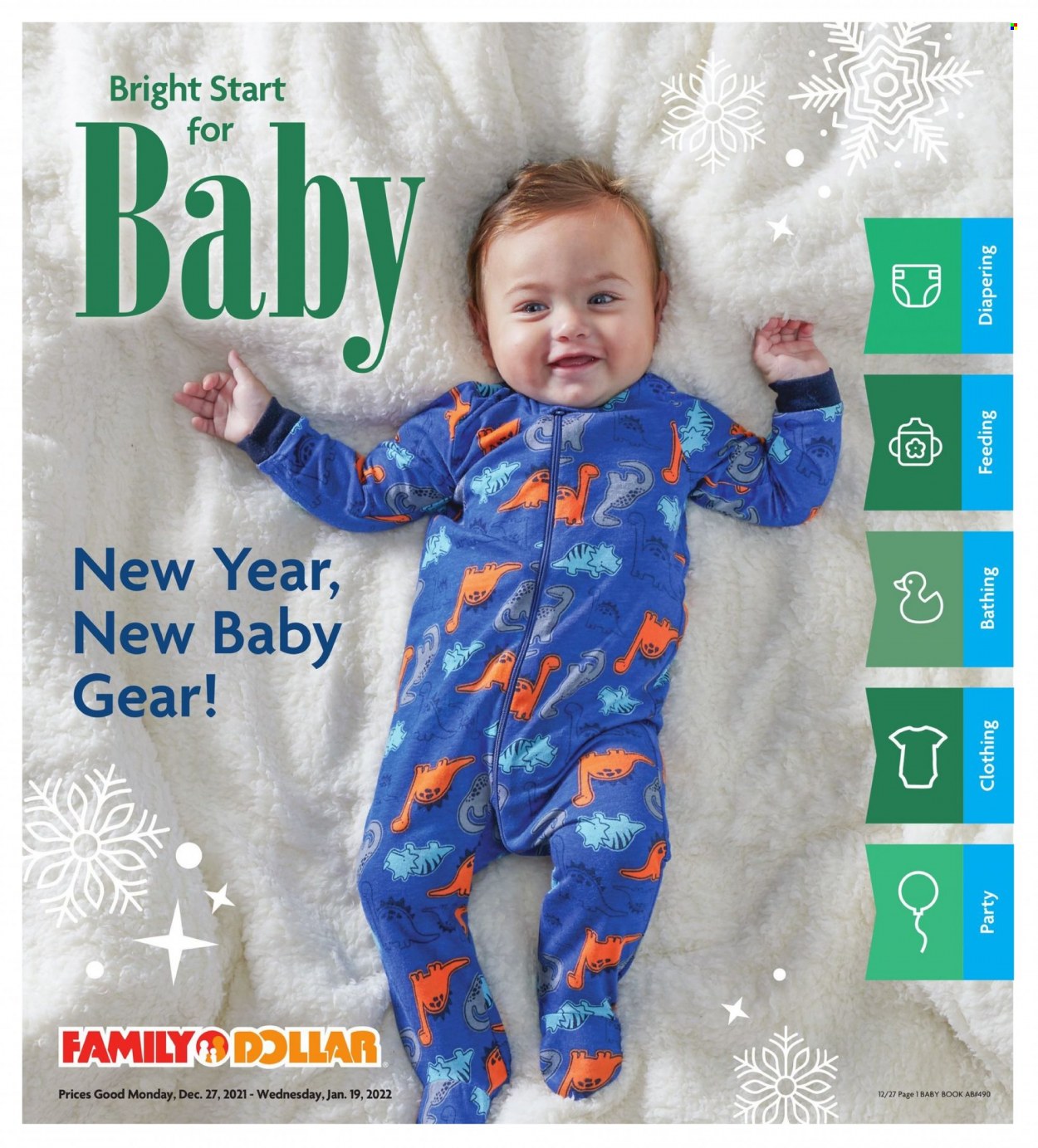 Family Dollar ad - 12/27/2021 - 01/19/2022. Page 1