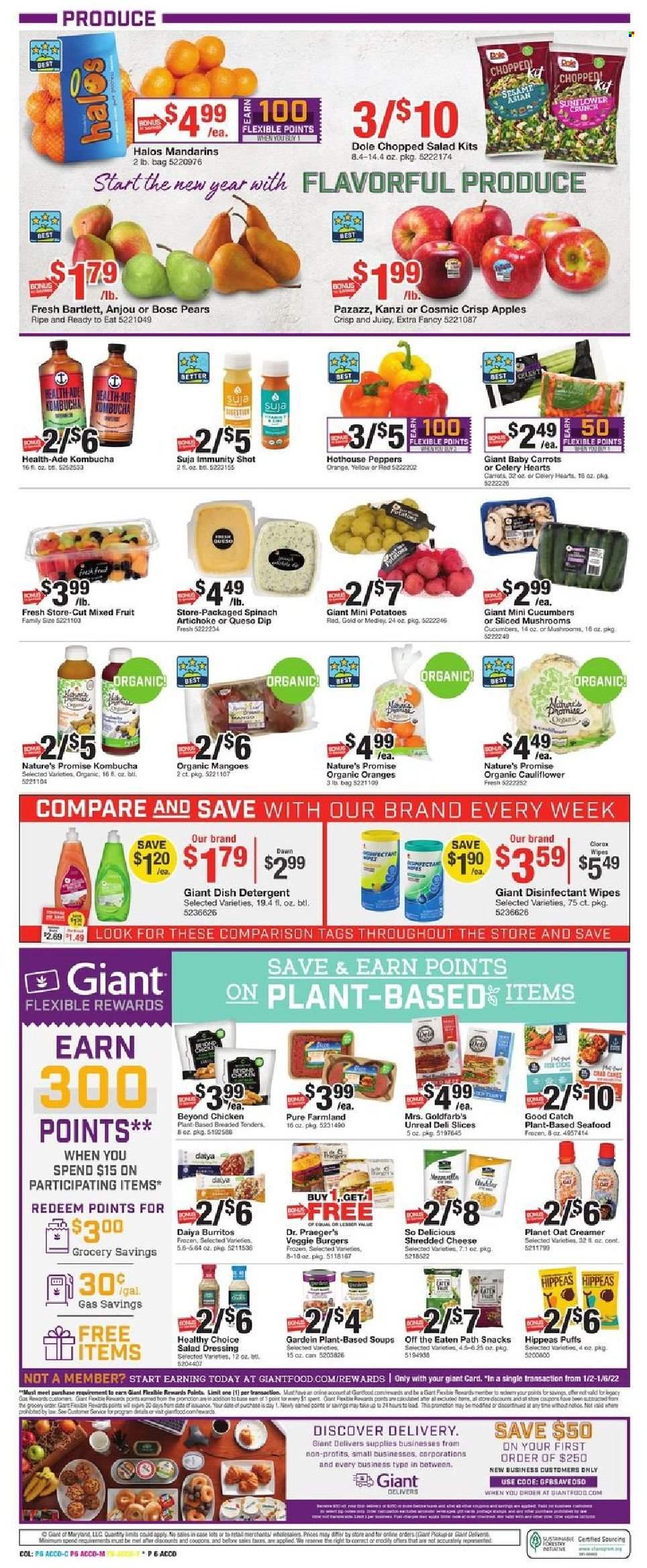 Giant Food ad - 01/02/2022 - 01/06/2022. Page 6