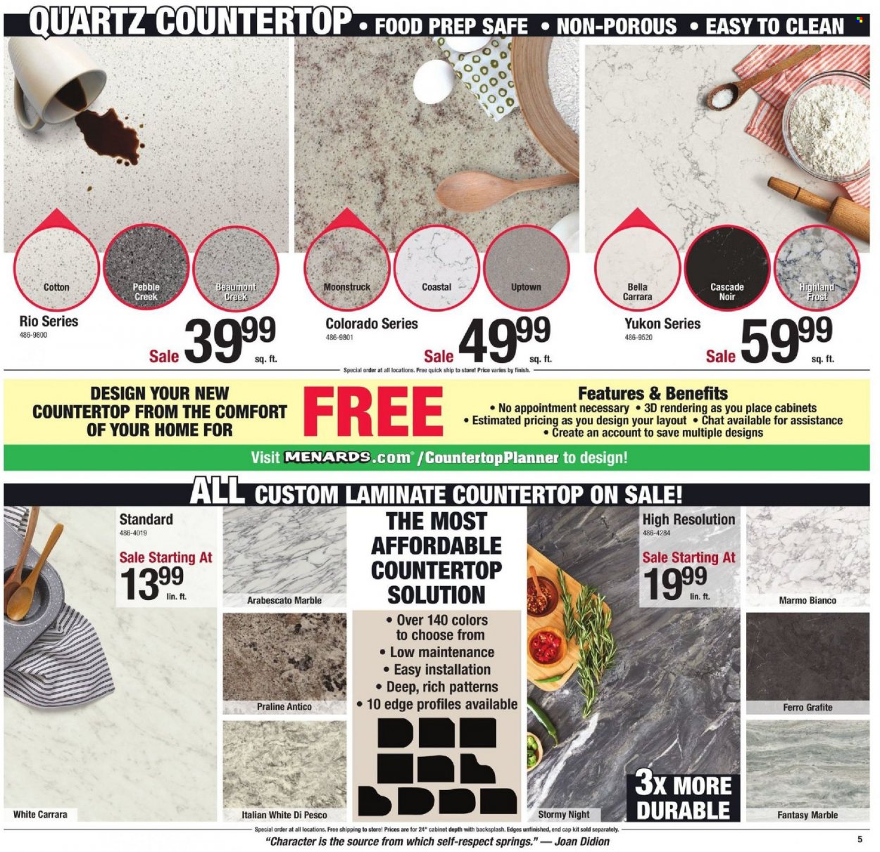 Menards ad - 01/02/2022 - 01/15/2022. Page 5