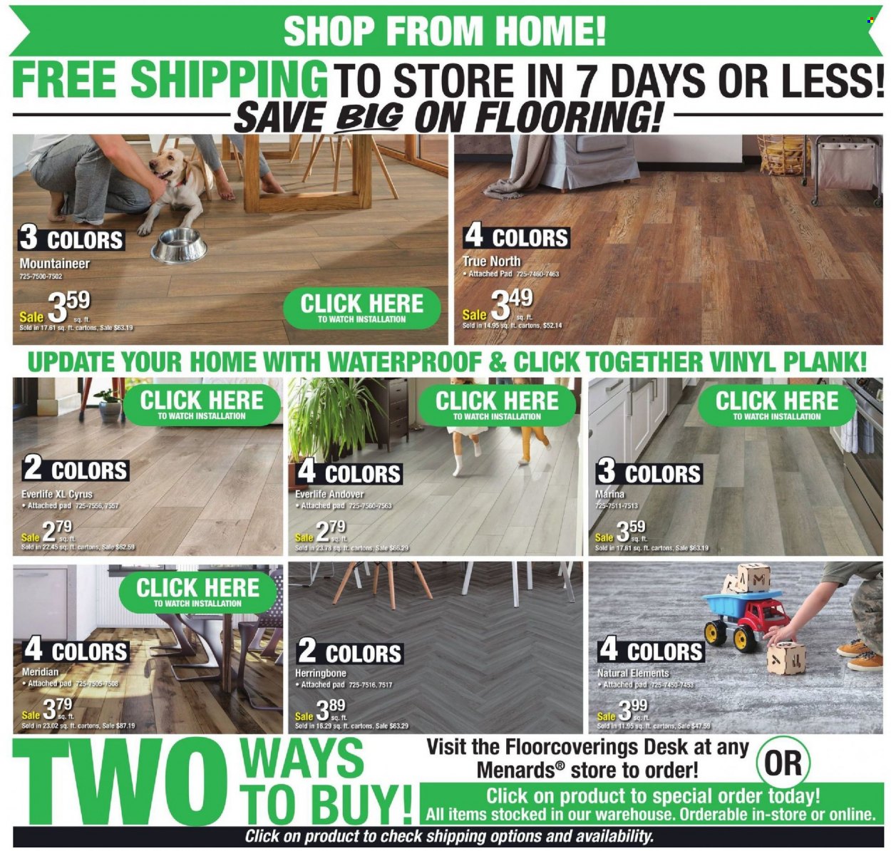 Menards ad - 01/02/2022 - 01/15/2022. Page 12