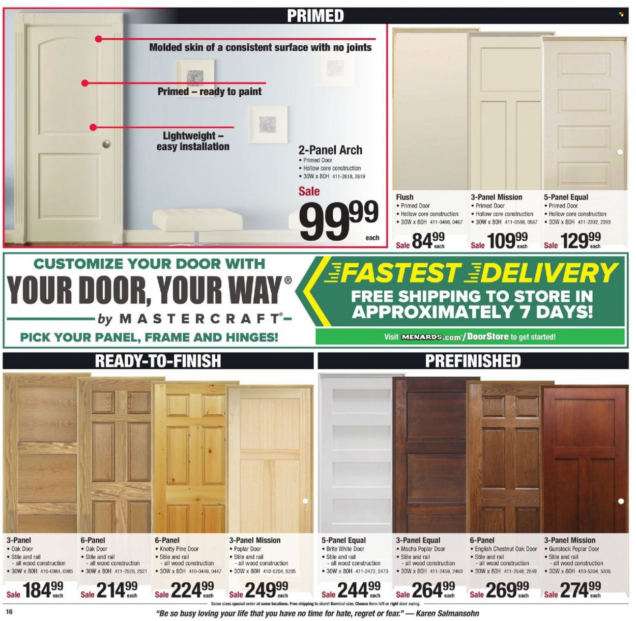 Menards ad - 01/02/2022 - 01/15/2022. Page 19