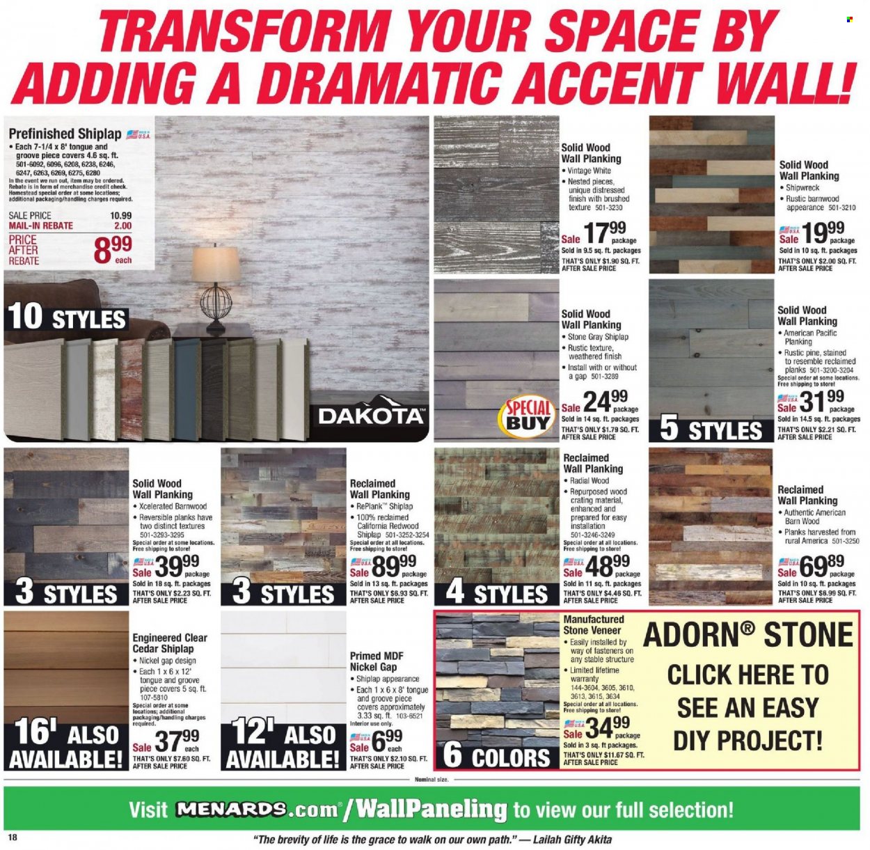 Menards ad - 01/02/2022 - 01/15/2022. Page 21