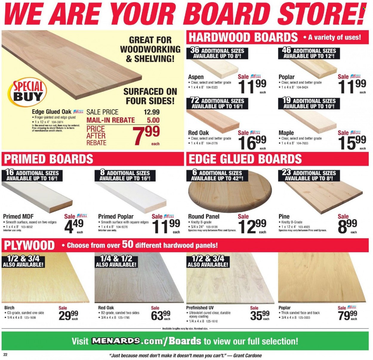 Menards ad - 01/02/2022 - 01/15/2022. Page 25