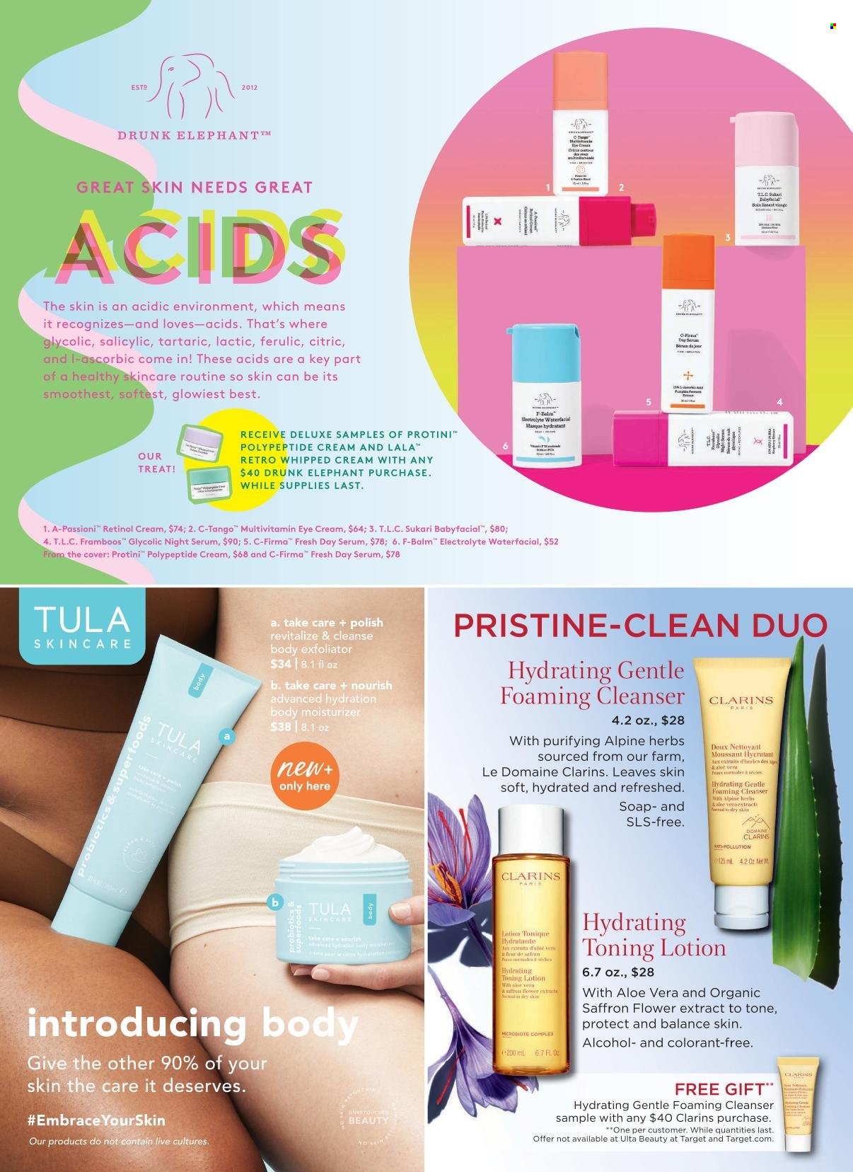 thumbnail - Ulta Beauty Flyer - 01/02/2022 - 01/22/2022 - Sales products - Lux, soap, cleanser, moisturizer, serum, eye cream, body lotion, polish, multivitamin. Page 9.