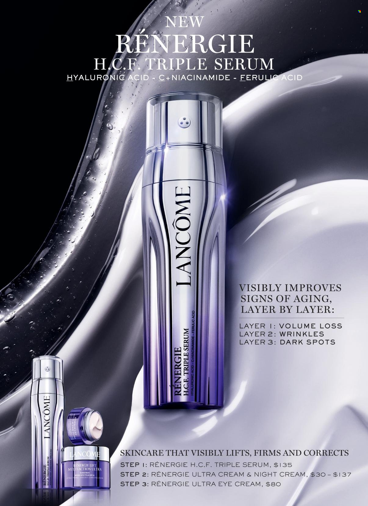 thumbnail - Ulta Beauty Flyer - 01/02/2022 - 01/22/2022 - Sales products - Lancôme, serum, night cream, eye cream, Niacinamide. Page 29.