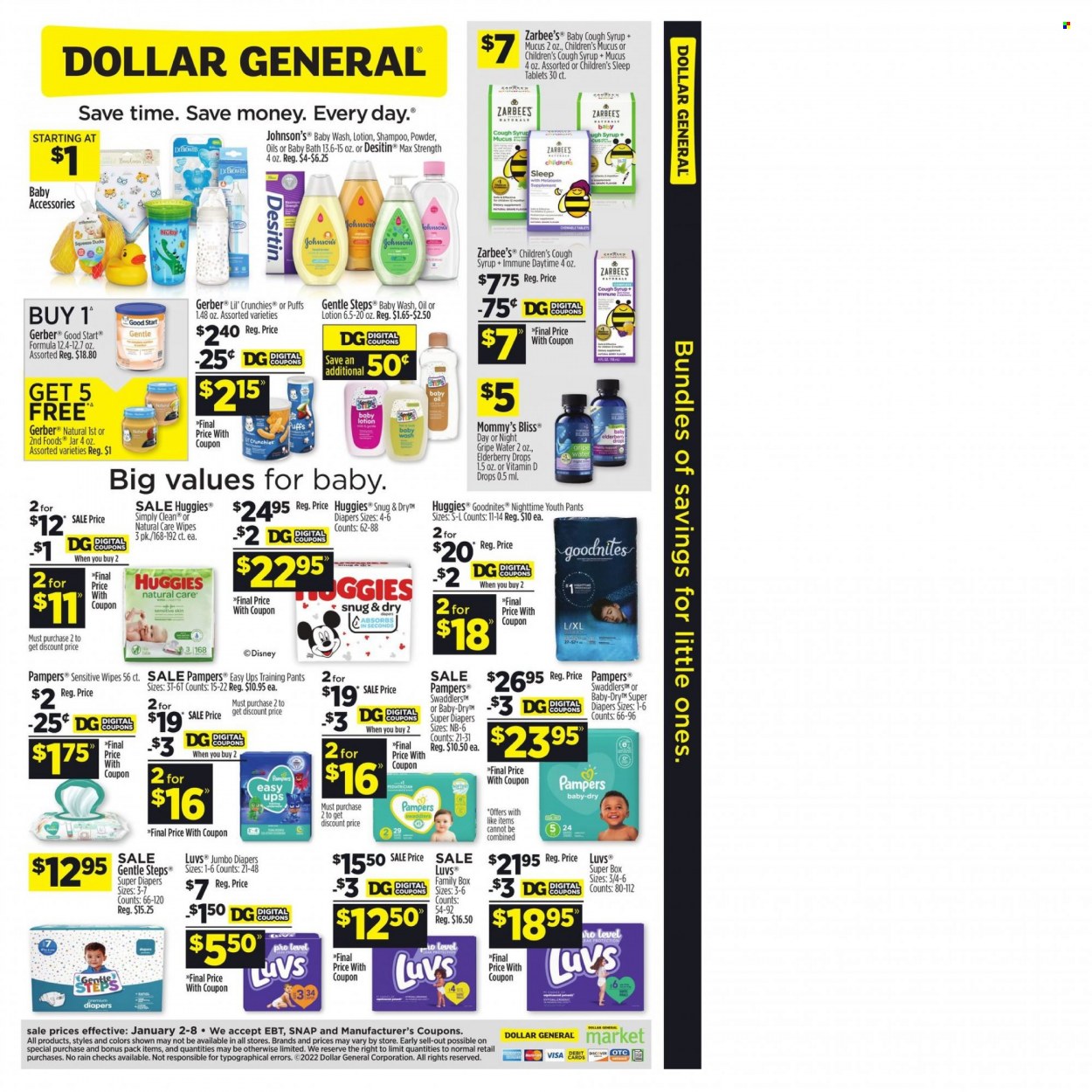 Dollar General ad - 01/02/2022 - 01/08/2022. Page 5