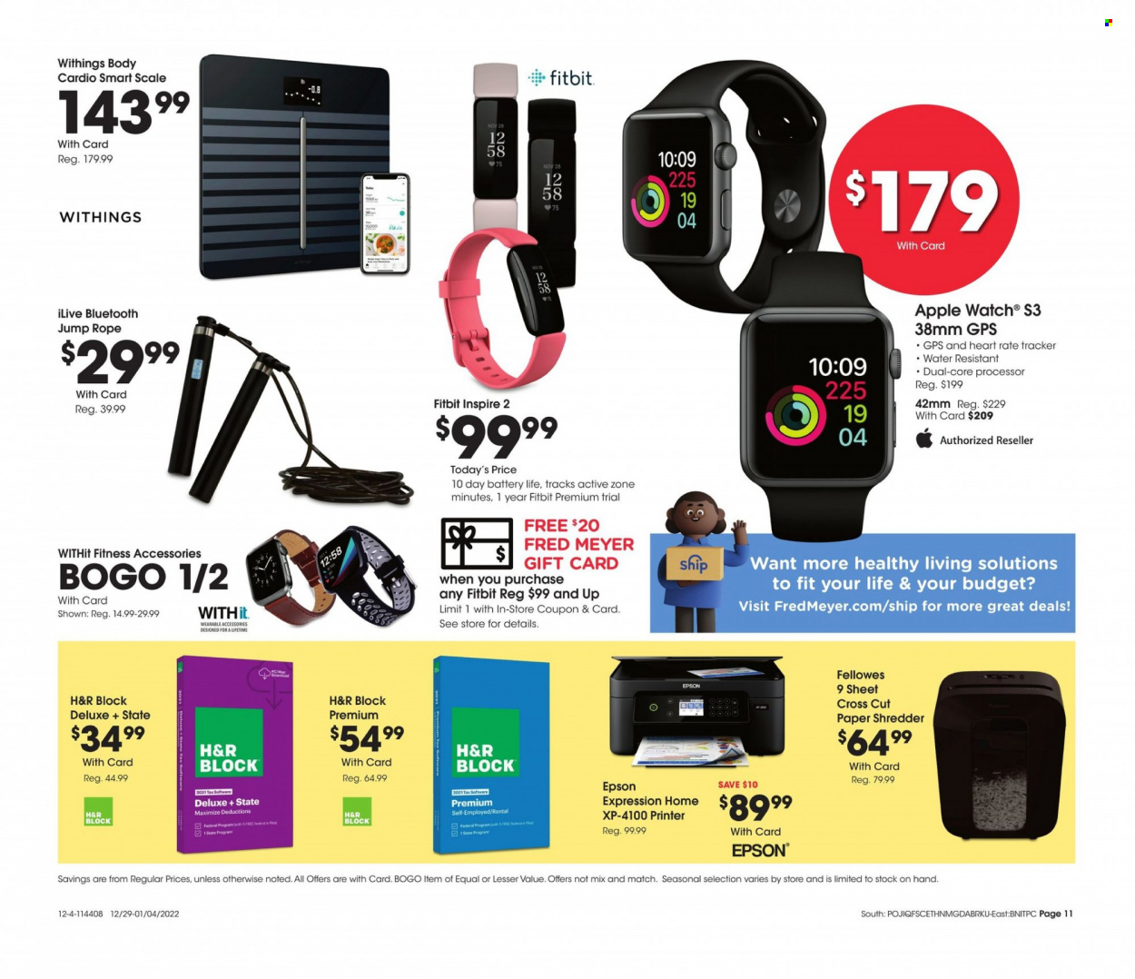 Fred Meyer ad - 12/29/2021 - 01/04/2022. Page 11