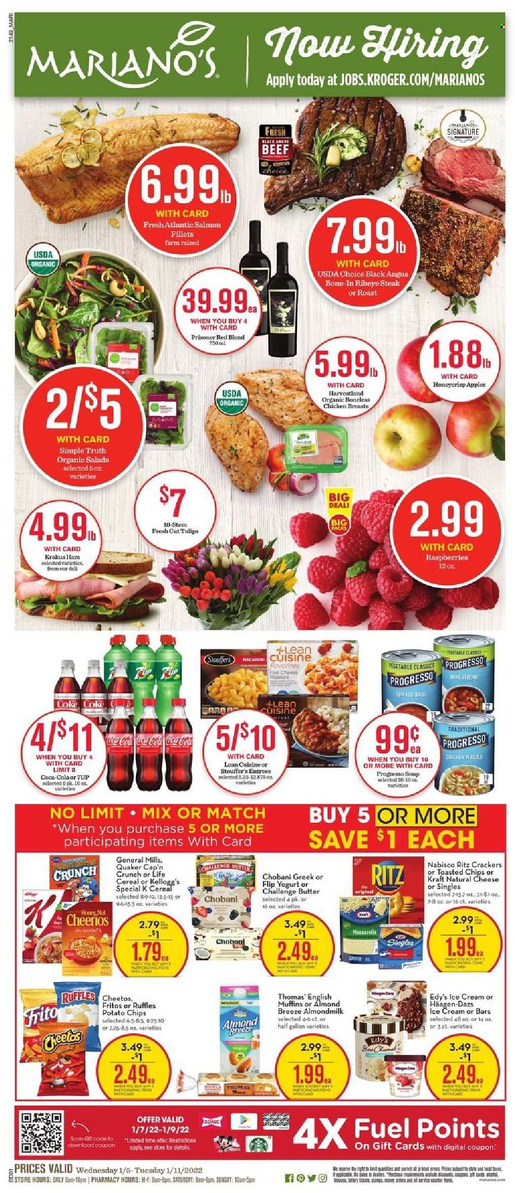 Mariano’s ad - 01/05/2022 - 01/11/2022. Page 1