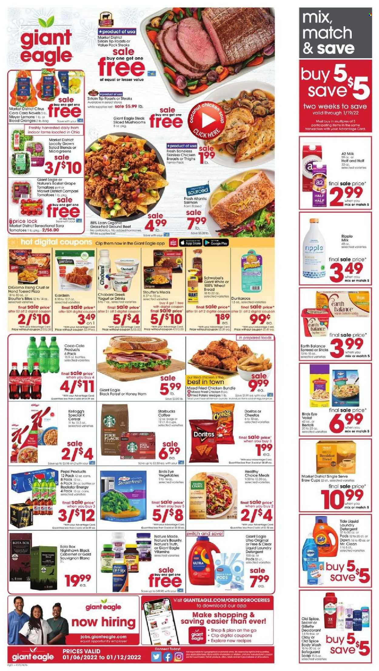 Giant Eagle ad - 01/06/2022 - 01/12/2022. Page 1