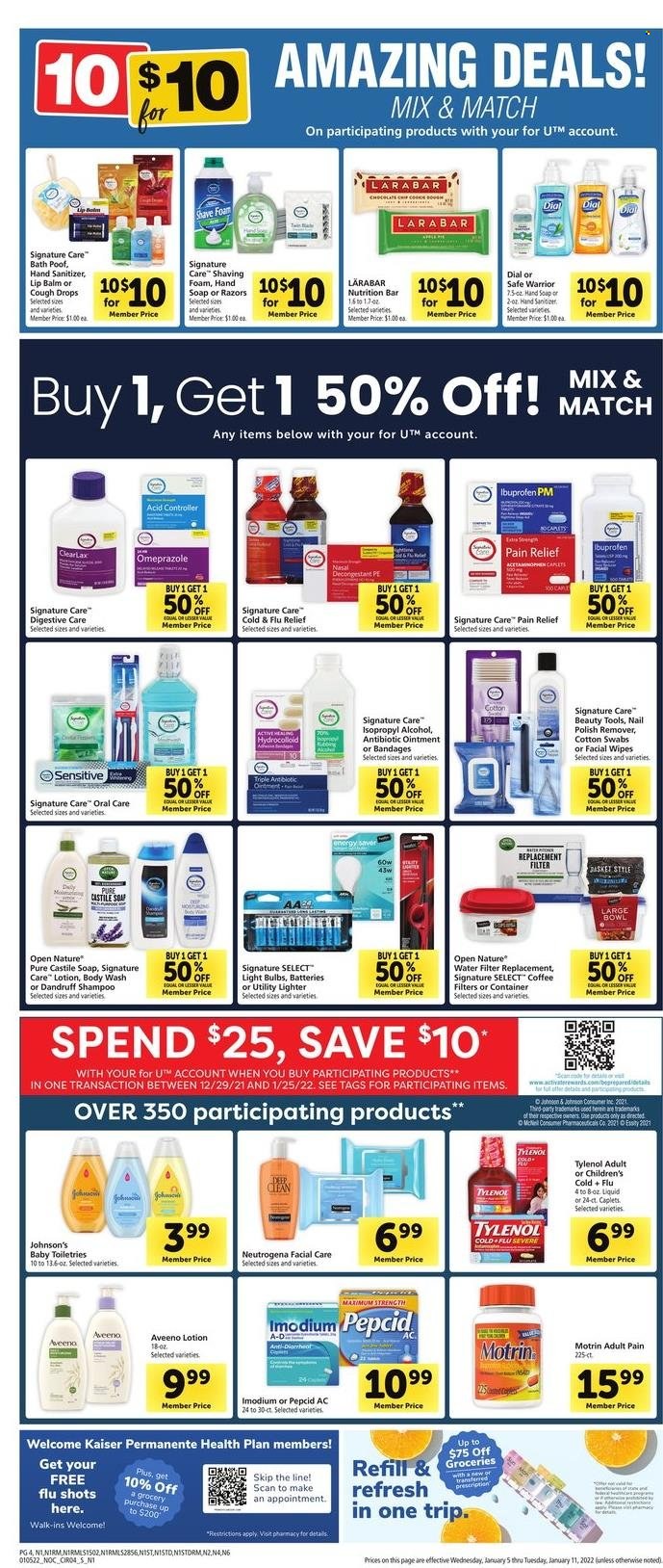 Safeway ad - 01/05/2022 - 01/11/2022. Page 4