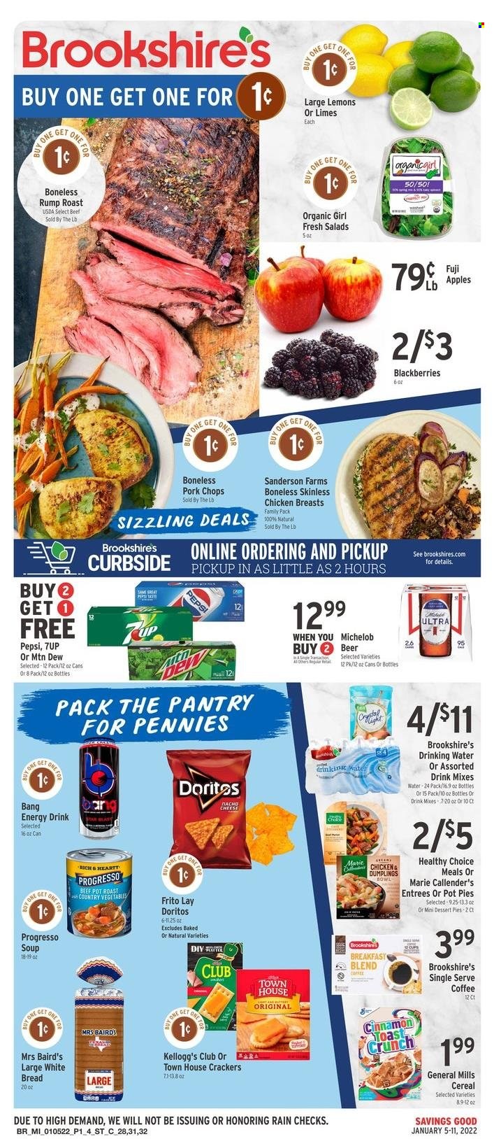 Brookshires ad - 01/05/2022 - 01/11/2022. Page 1