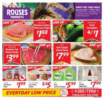 Rouses Markets Flyer - 01/05/2022 - 01/12/2022.