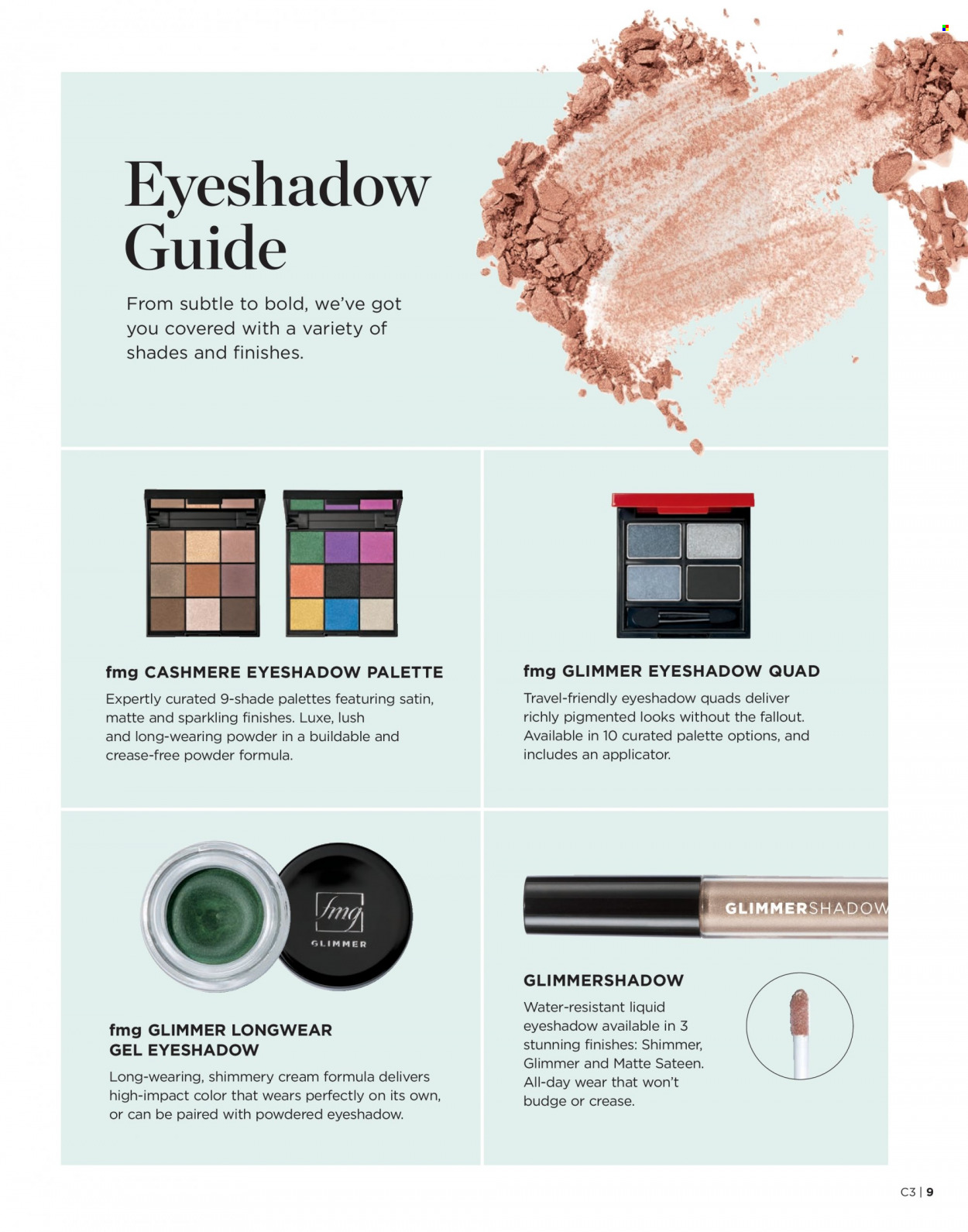 thumbnail - Avon Flyer - 01/04/2022 - 01/17/2022 - Sales products - Avon, Palette, eyeshadow, shades. Page 9.