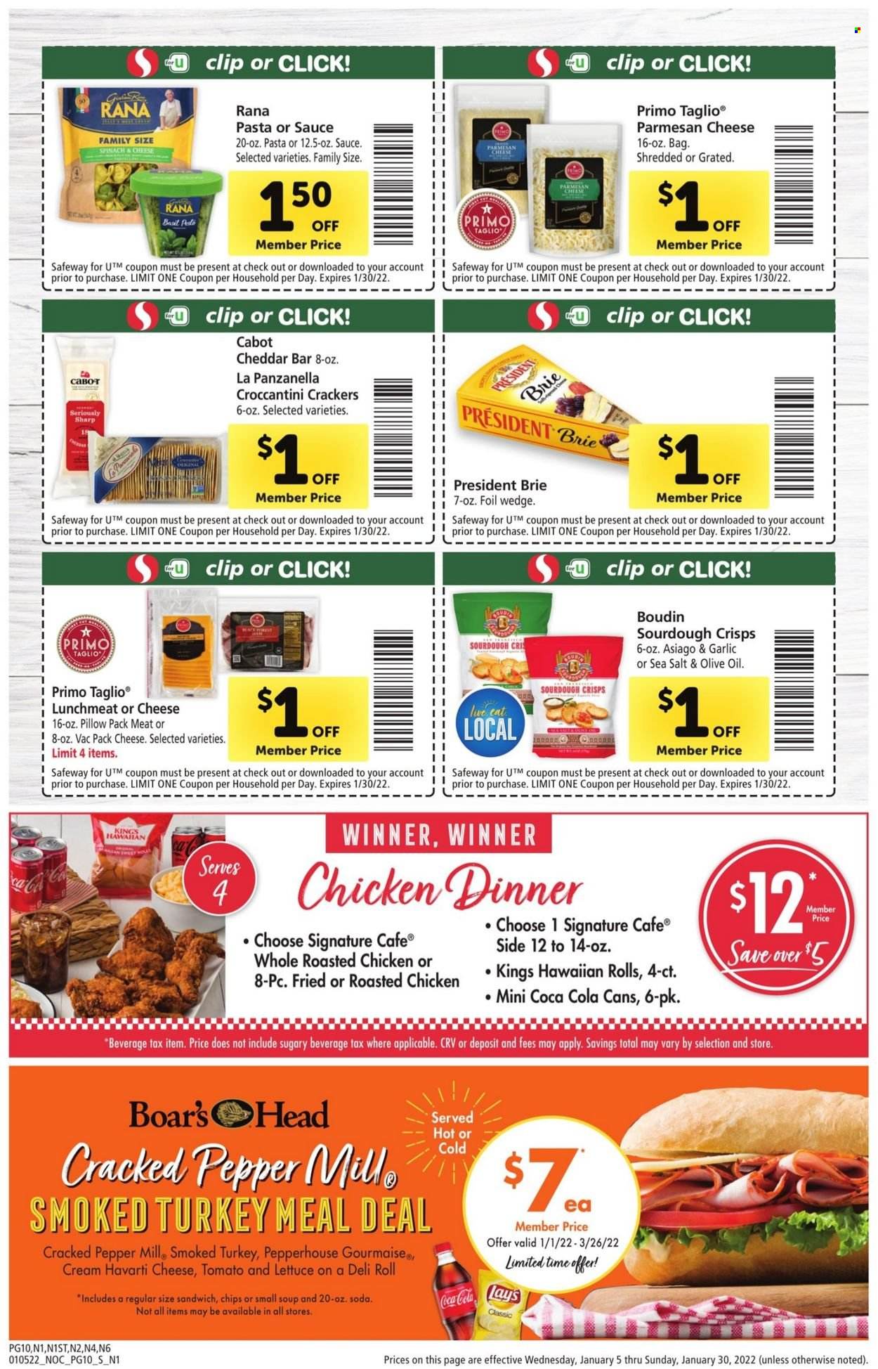 Safeway ad - 01/05/2022 - 01/30/2022. Page 10