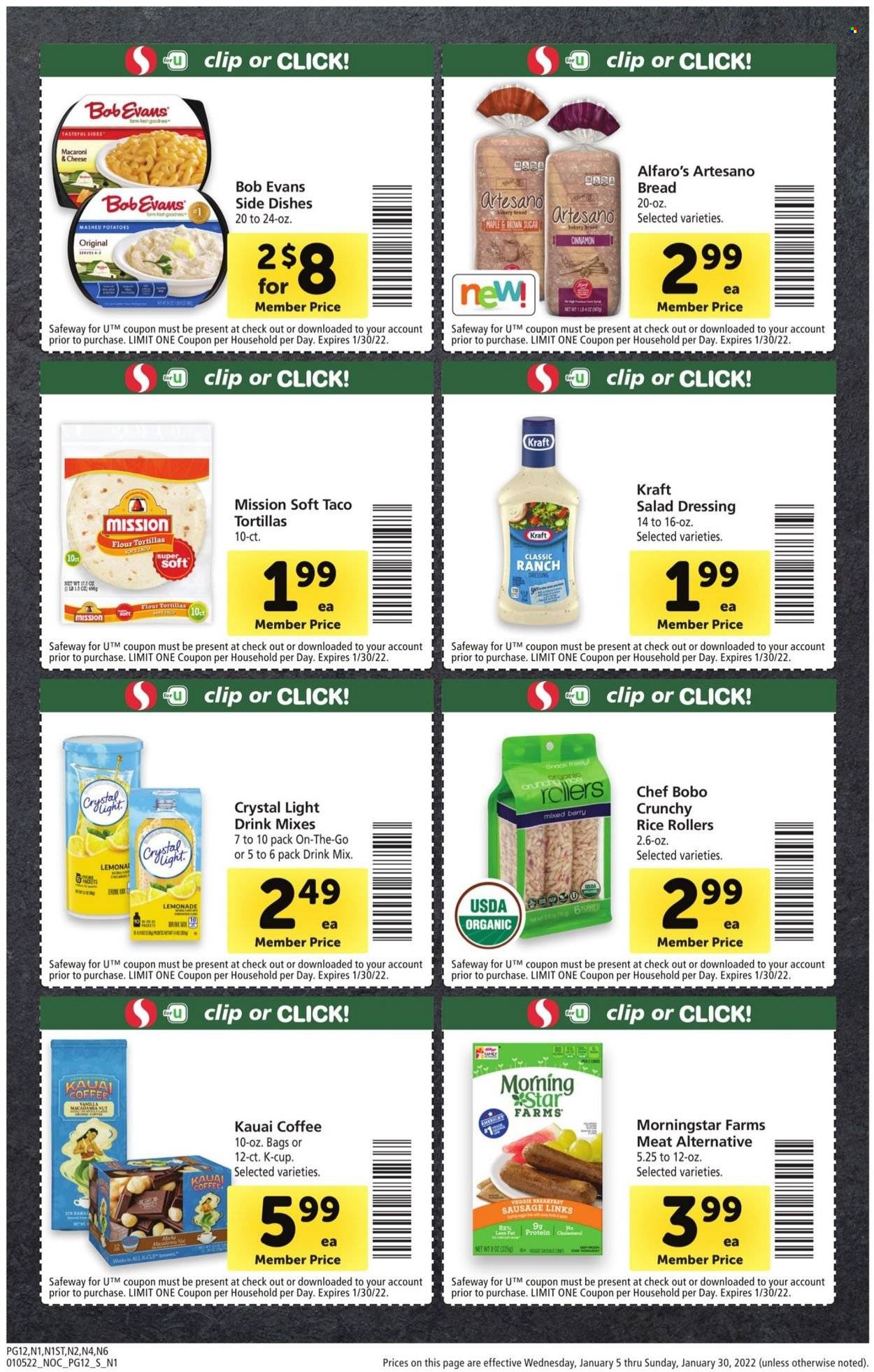 Safeway ad - 01/05/2022 - 01/30/2022. Page 12