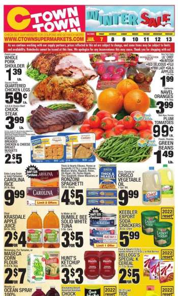 C-Town Flyer - 01/07/2022 - 01/13/2022.