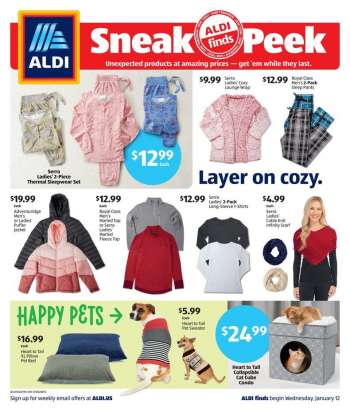 ALDI Flyer - 01/12/2022 - 01/18/2022.