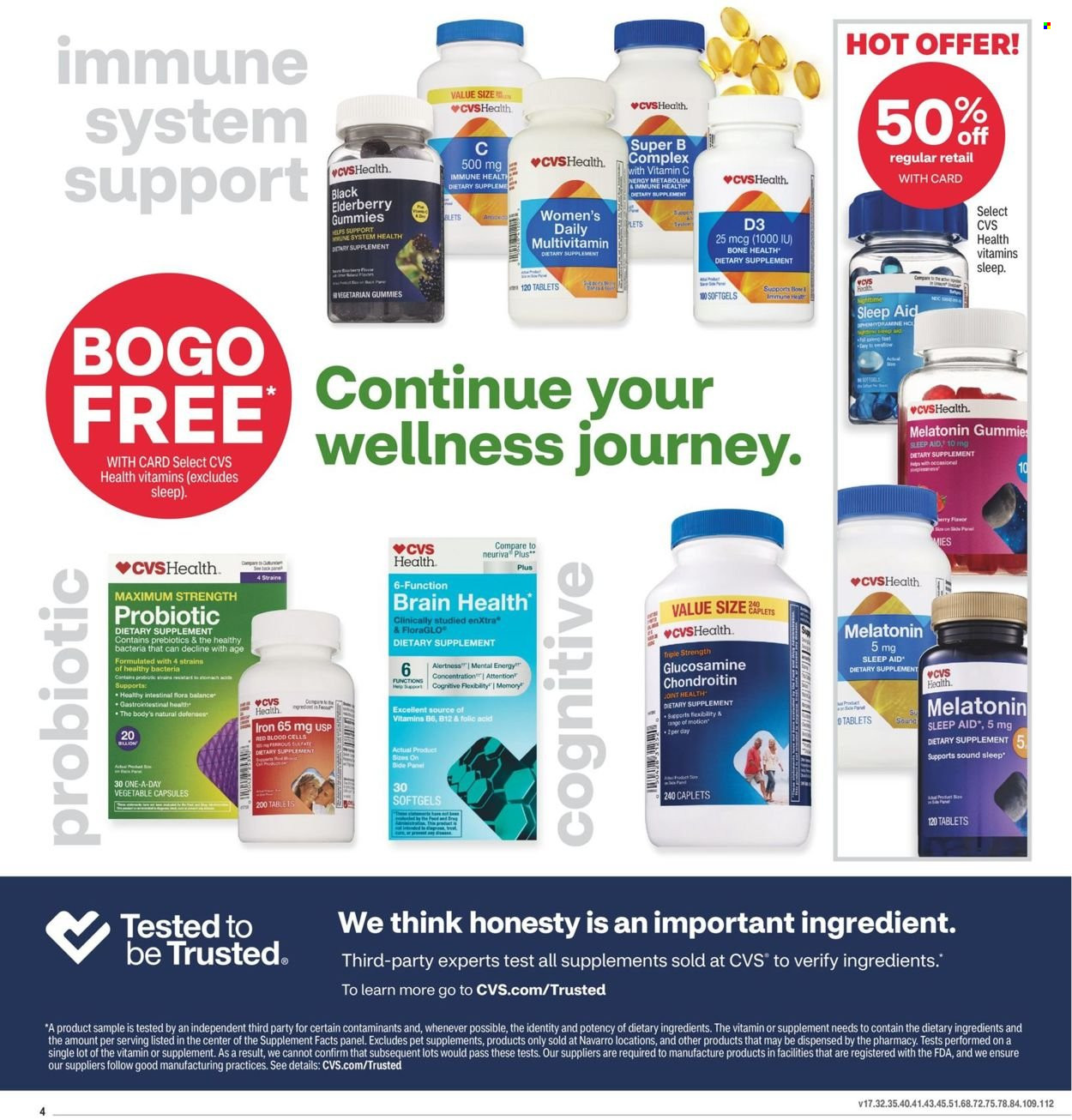 CVS Pharmacy ad - 01/09/2022 - 01/15/2022. Page 5
