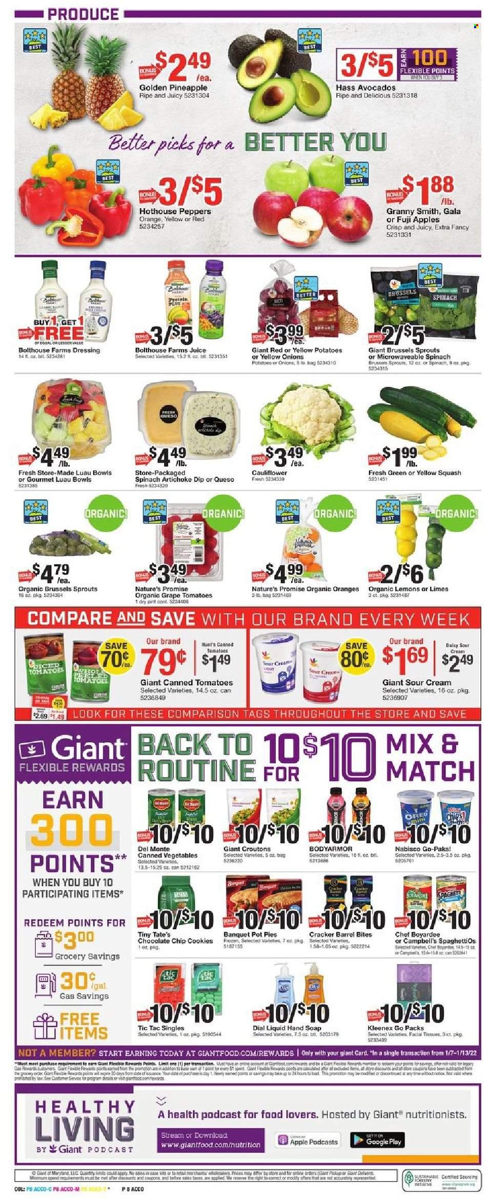Giant Food ad - 01/07/2022 - 01/13/2022. Page 8