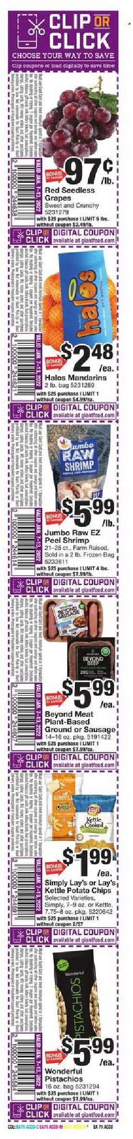 Giant Food ad - 01/07/2022 - 01/13/2022. Page 11