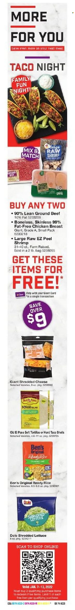 Giant Food ad - 01/07/2022 - 01/13/2022. Page 12