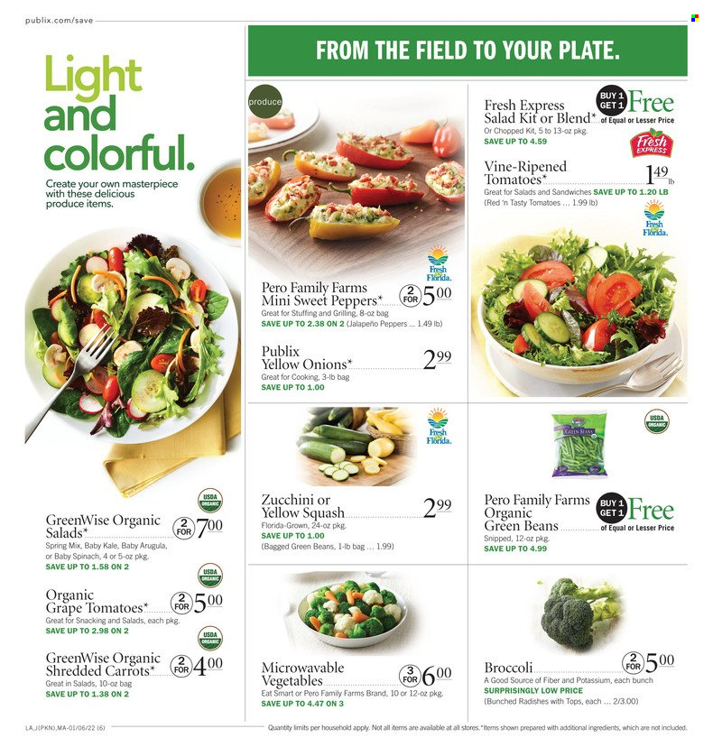 Publix ad - 01/06/2022 - 01/12/2022. Page 6