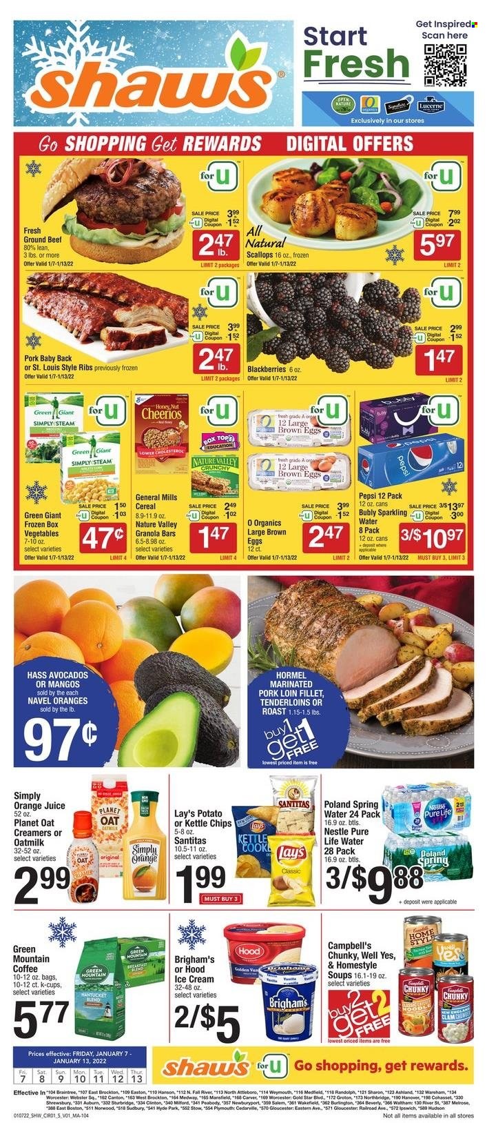 Shaw’s ad - 01/07/2022 - 01/13/2022. Page 1