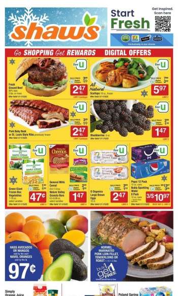 Shaw’s Flyer - 01/07/2022 - 01/13/2022.