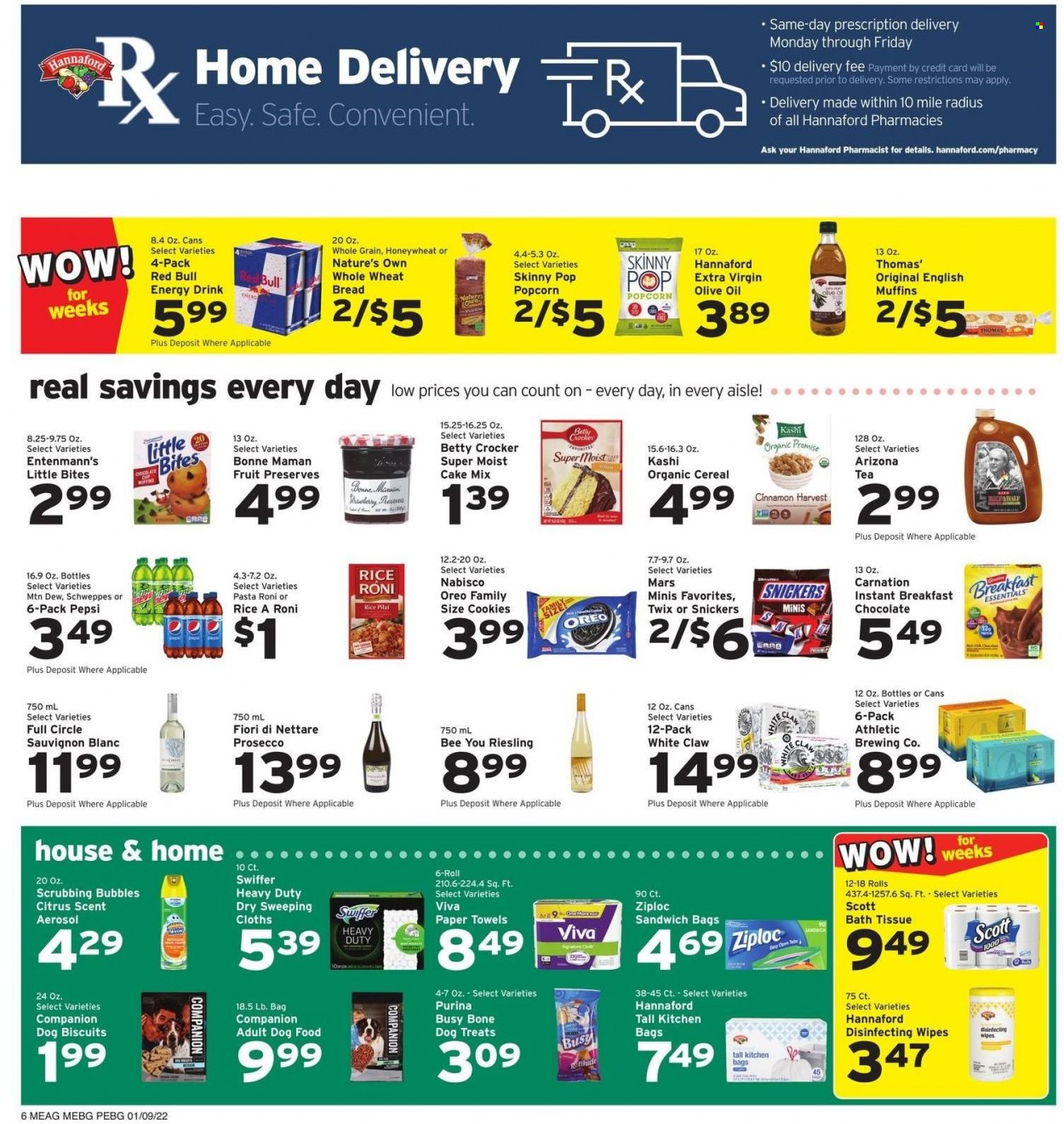 Hannaford ad - 01/09/2022 - 01/15/2022. Page 6