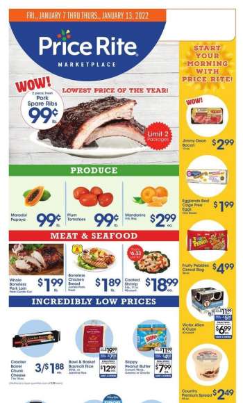 PRICE RITE Ad • Fri, February 18 thru Thu, March 3, 2022