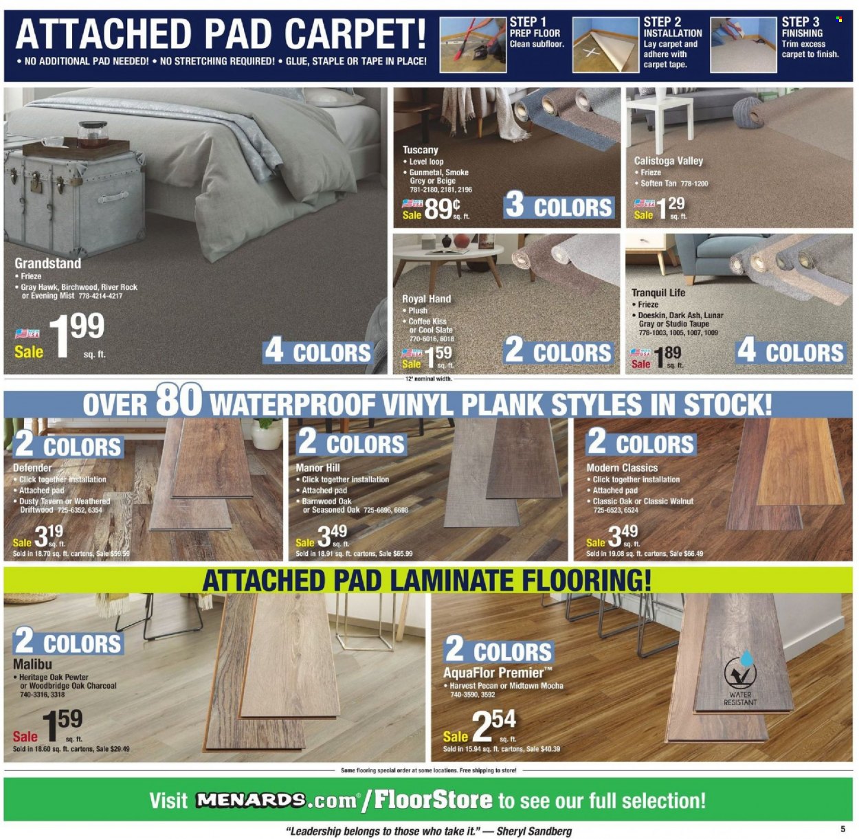 Menards ad - 01/06/2022 - 01/15/2022. Page 5