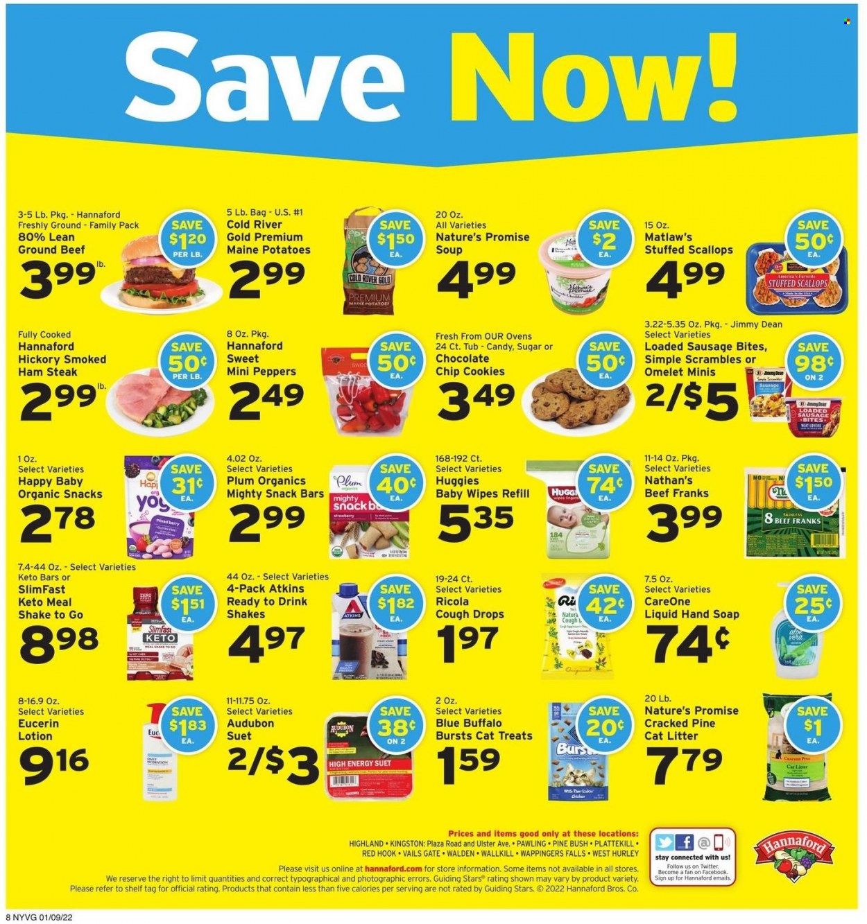 Hannaford ad - 01/09/2022 - 01/15/2022. Page 8