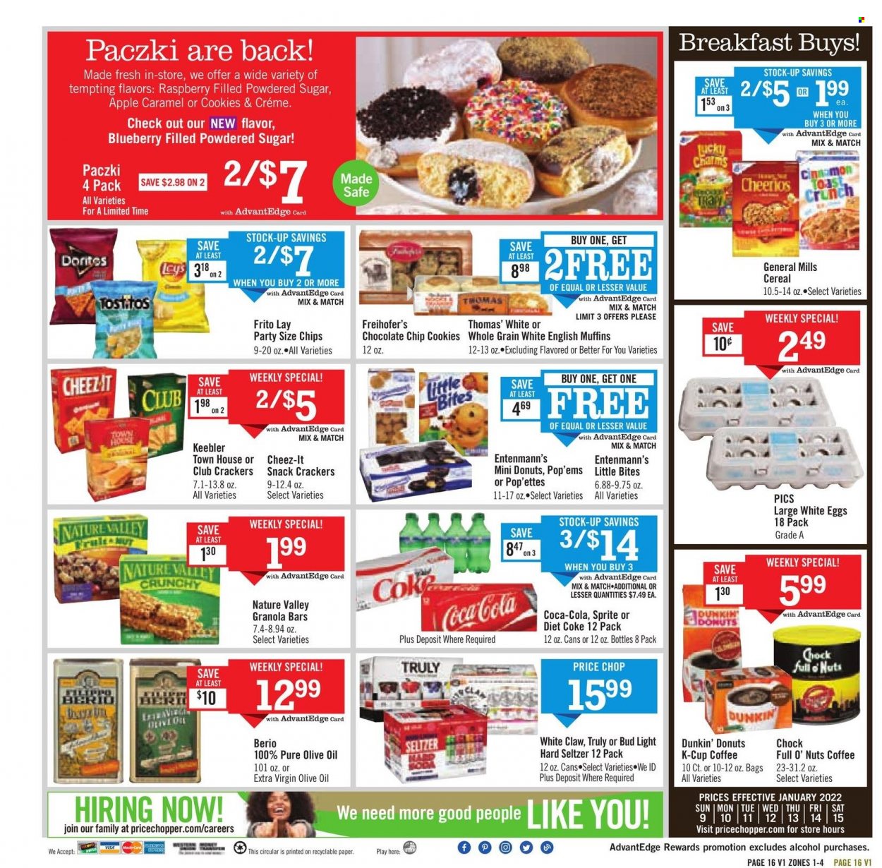 Price Chopper ad - 01/09/2022 - 01/15/2022. Page 16