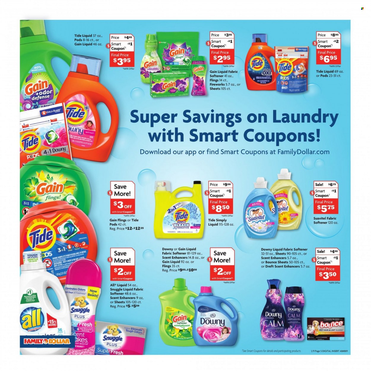 Family Dollar ad - 01/09/2022 - 01/15/2022. Page 3