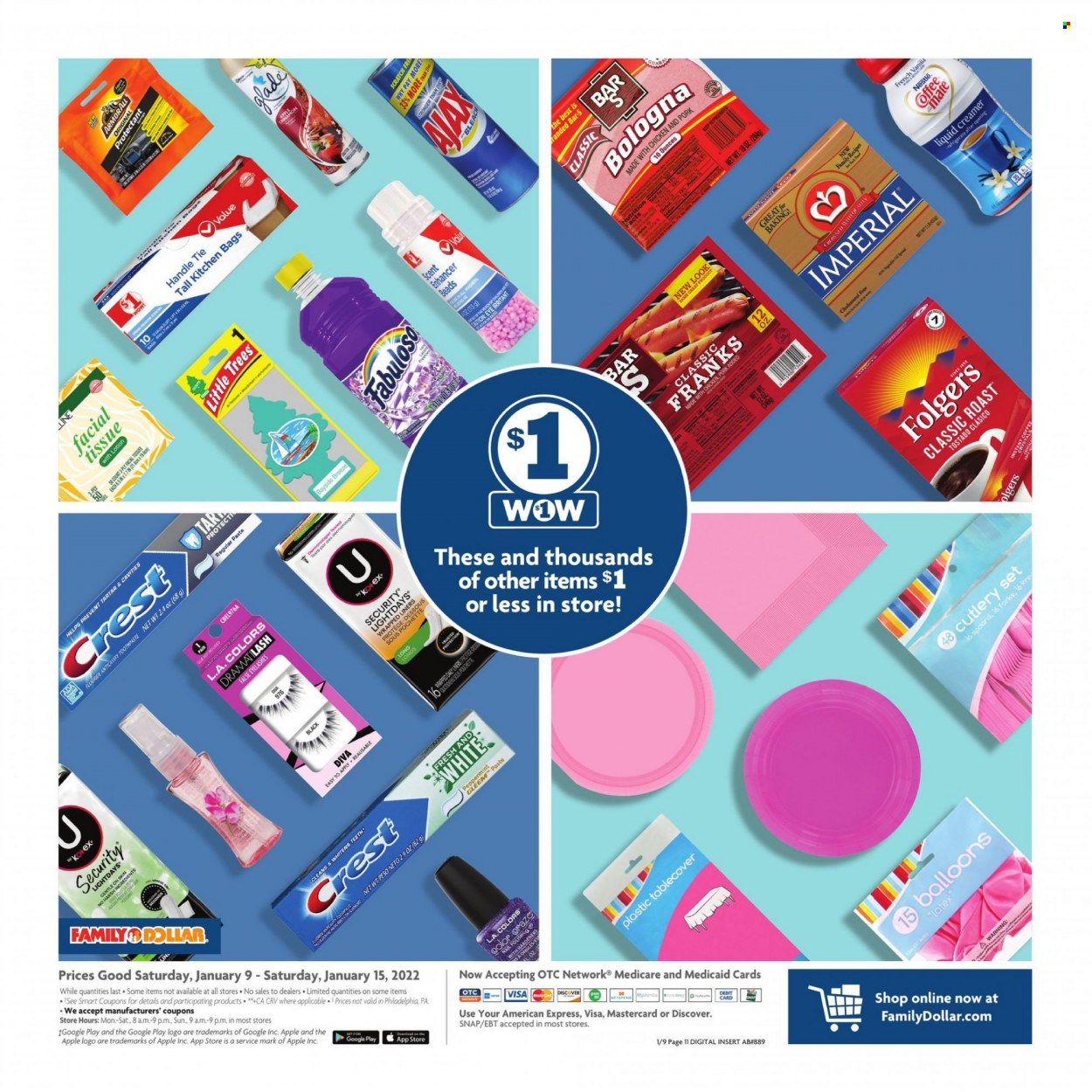 Family Dollar ad - 01/09/2022 - 01/15/2022. Page 11