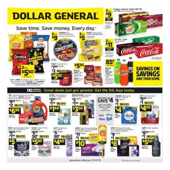 Dollar General Flyer - 01/09/2022 - 01/15/2022.