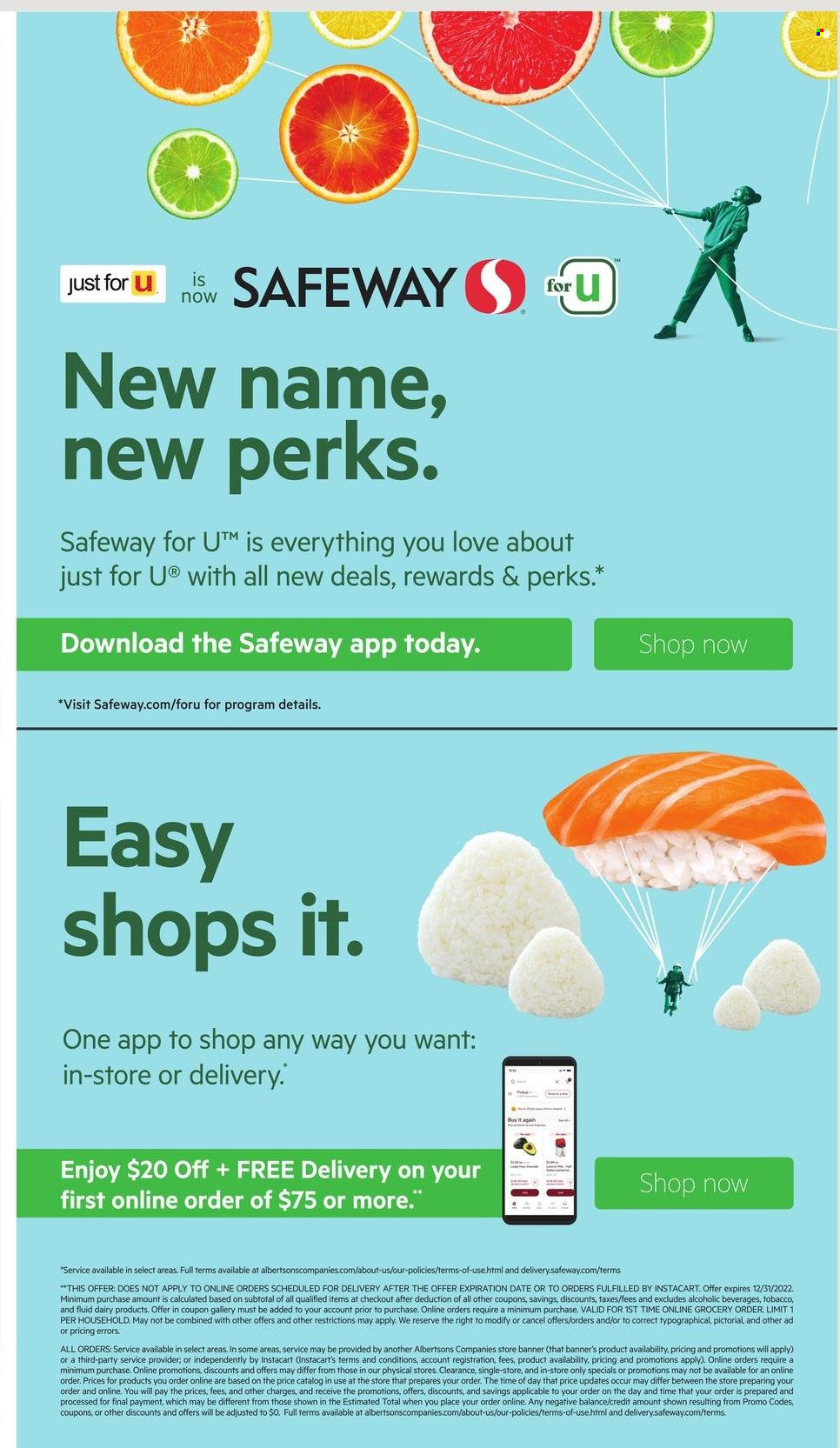 Safeway ad - 01/12/2022 - 01/18/2022. Page 7