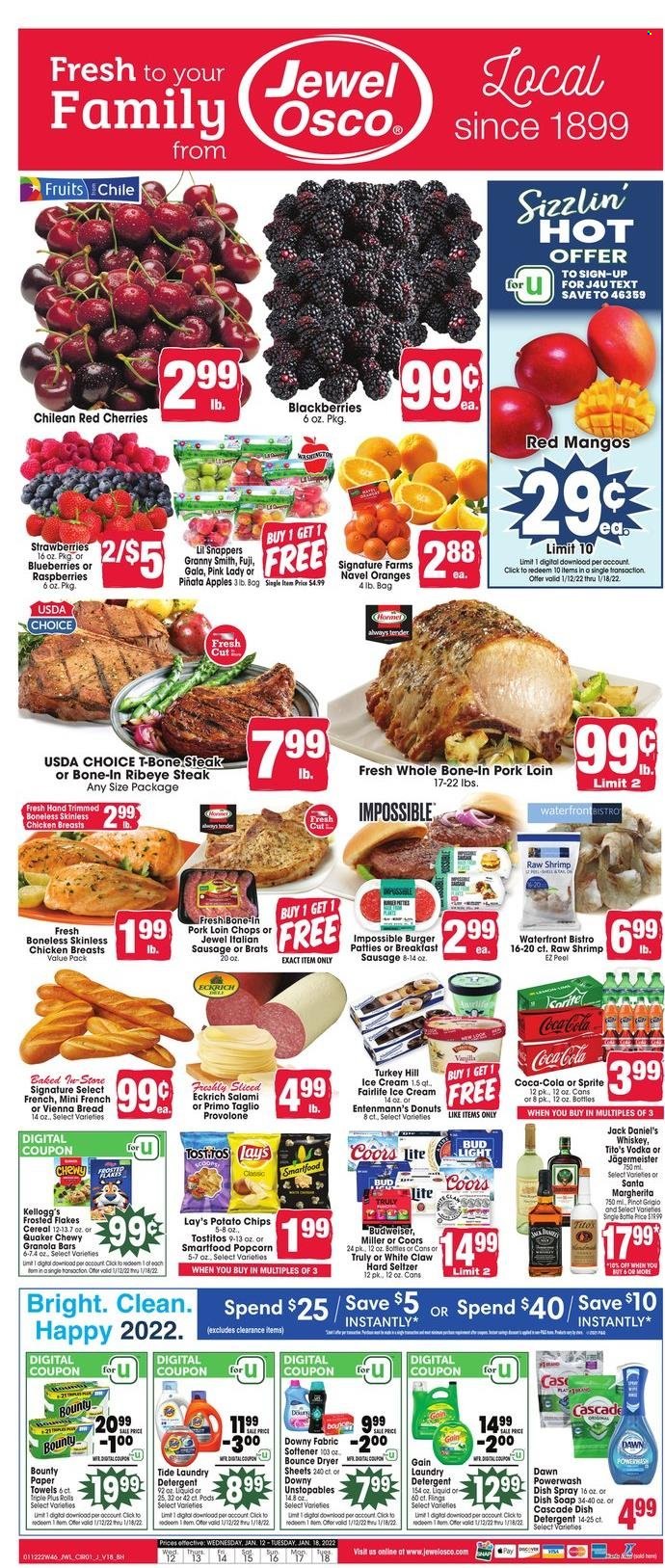 Jewel Osco ad - 01/12/2022 - 01/18/2022. Page 1