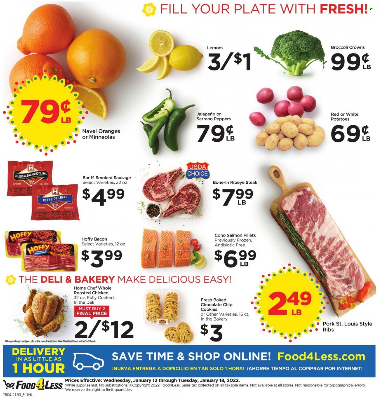 Food 4 Less ad - 01/12/2022 - 01/18/2022. Page 4