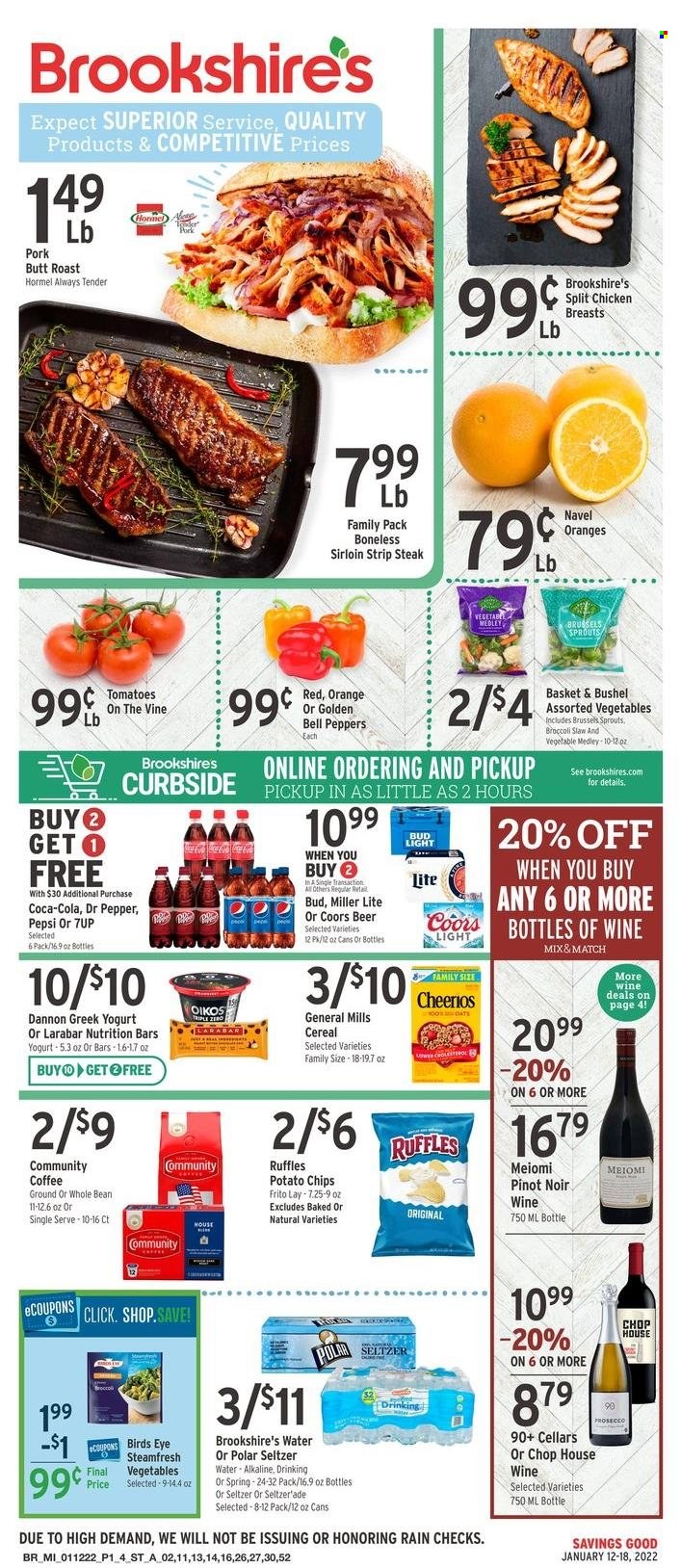 Brookshires ad - 01/12/2022 - 01/18/2022. Page 1