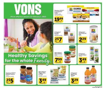 Vons Flyer - 01/12/2022 - 02/01/2022.