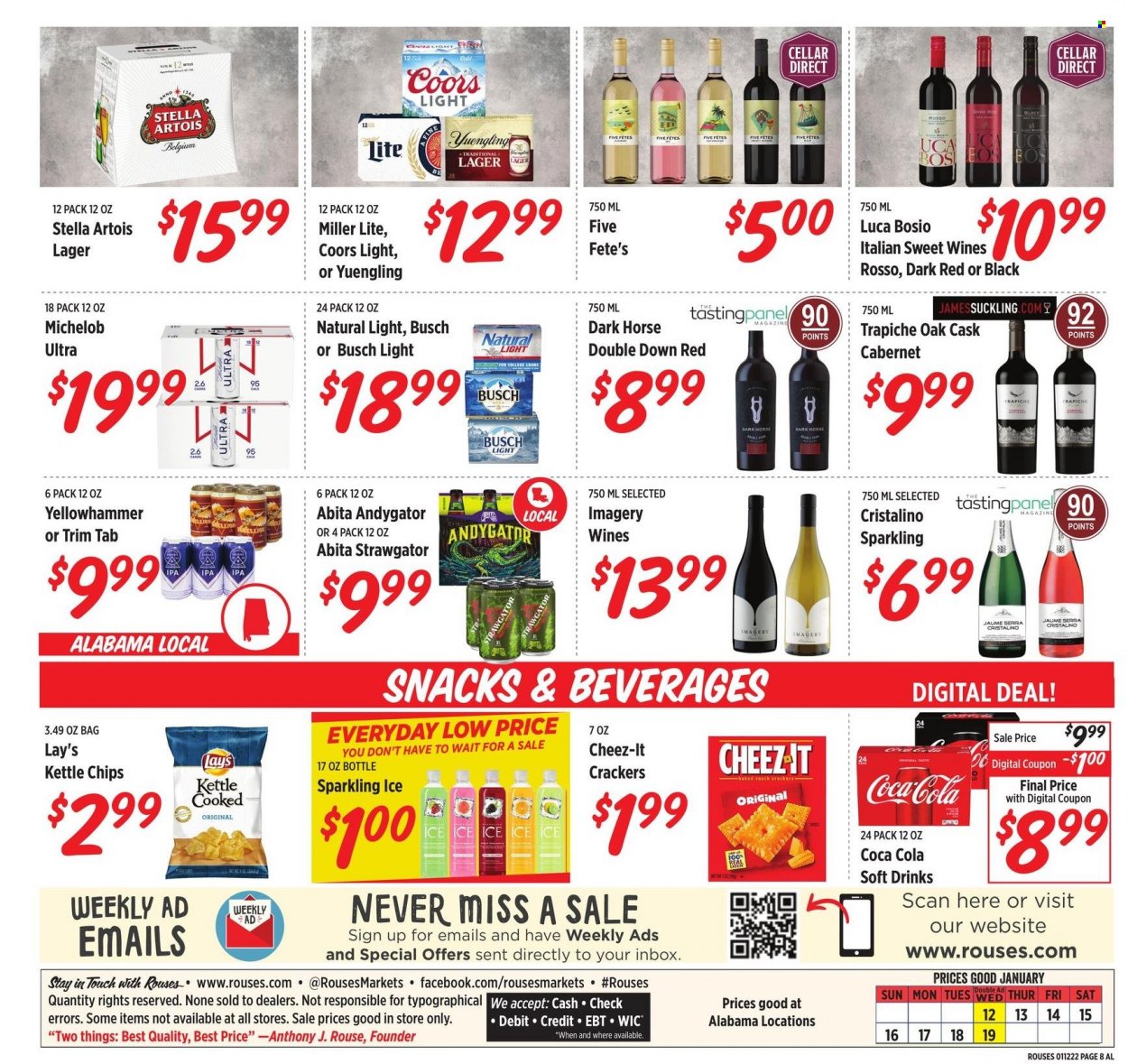 Rouses Markets ad - 01/12/2022 - 01/19/2022. Page 8