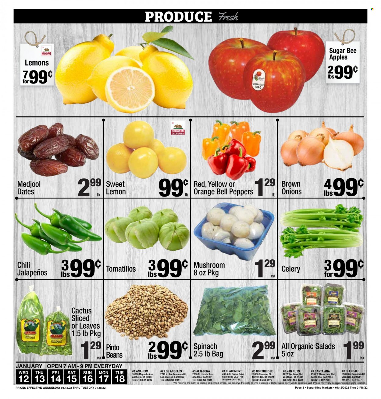 Super King Markets ad - 01/12/2022 - 01/18/2022. Page 8
