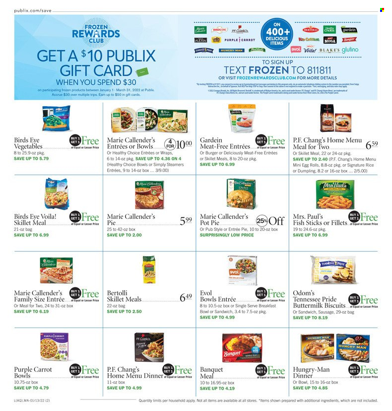 Publix ad - 01/13/2022 - 01/19/2022. Page 2