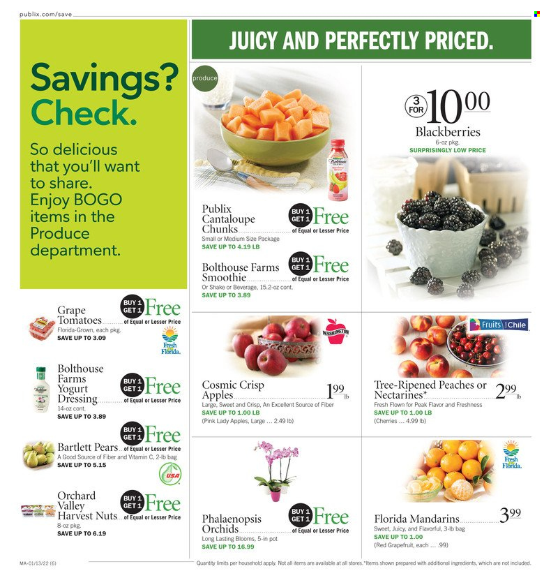 Publix ad - 01/13/2022 - 01/19/2022. Page 6